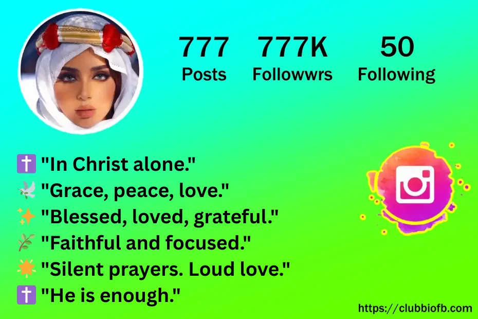 christian bio for instagram 4