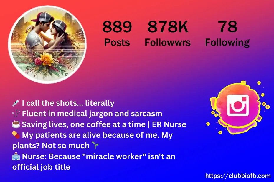nurse bio for instagram 2
