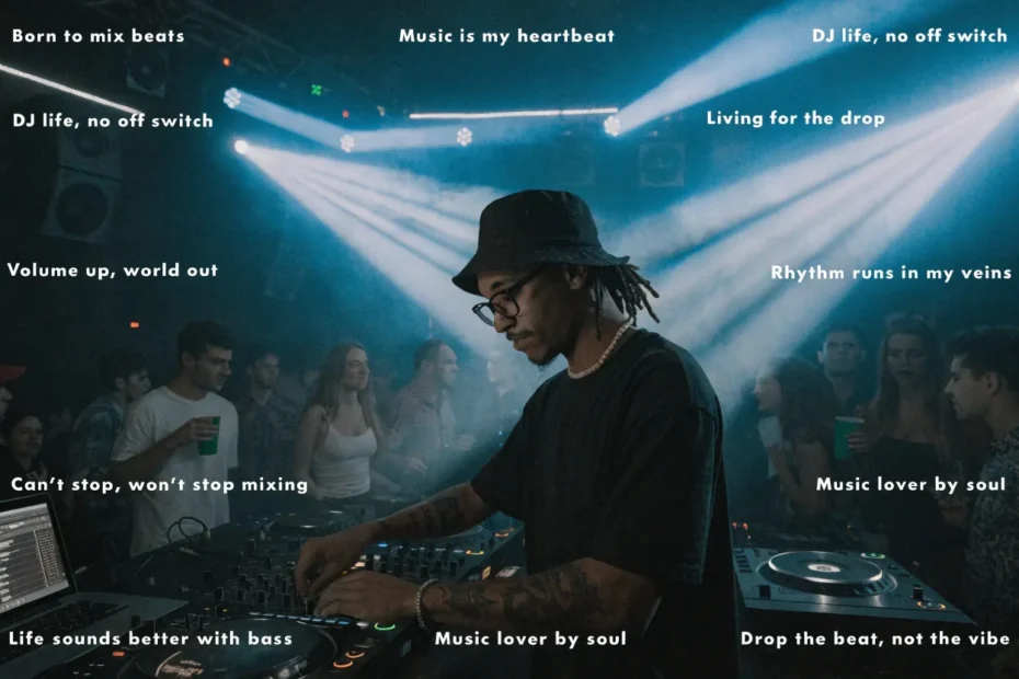 dj lover bio for instagram