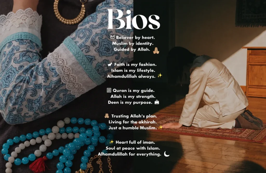 islamic bio for instagram