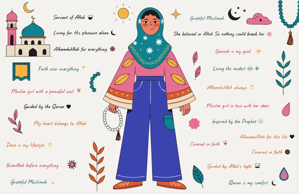 islamic bio for instagram for girl 1
