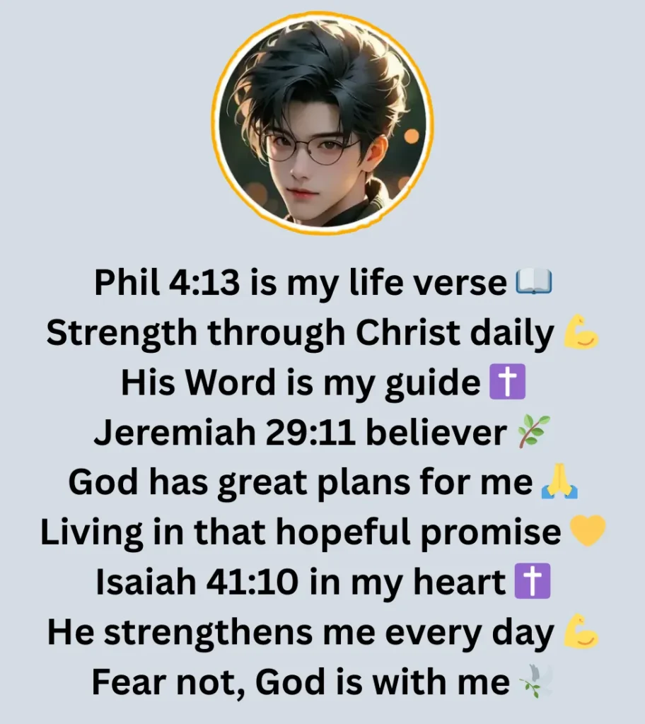 short christian bio for instagram for girl 3